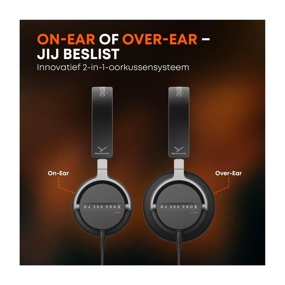 beyerdynamic DJ 300 PRO X CLUB 3