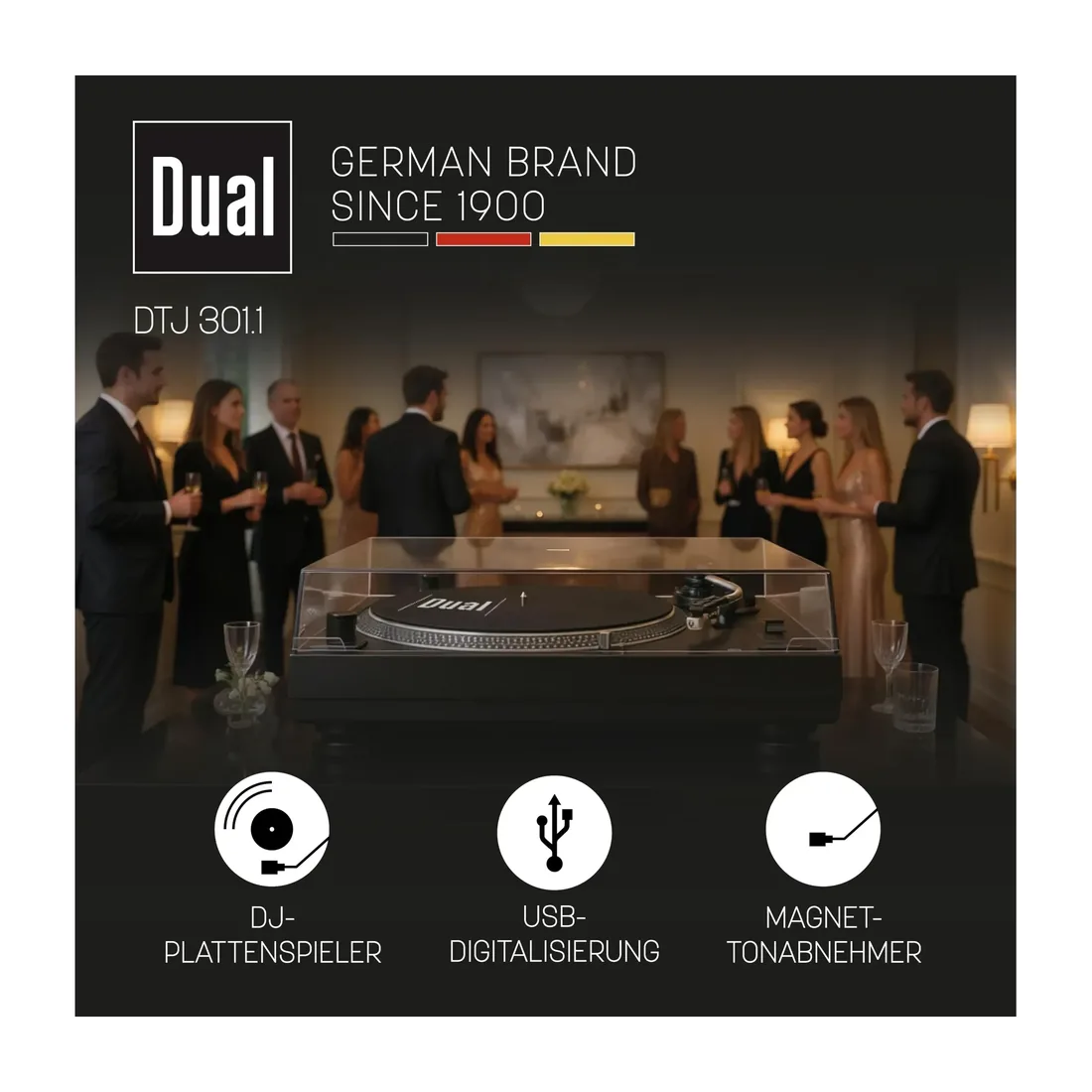 Dual DTJ 301.1 USB 2