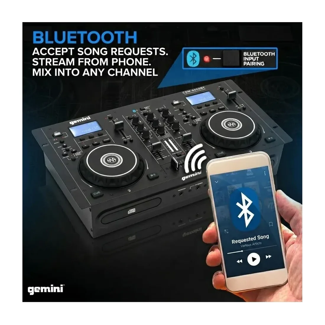 Gemini CDM-4000BT 6