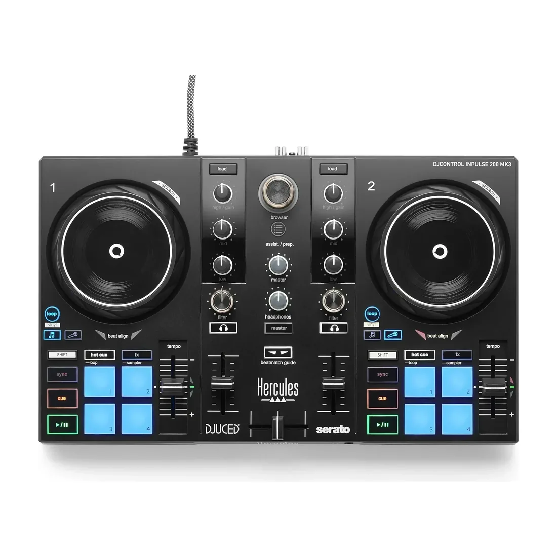Hercules DJControl Inpulse 200 MK3