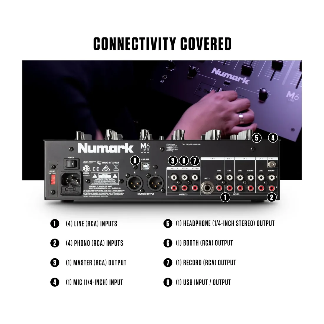 Numark M6 USB 3
