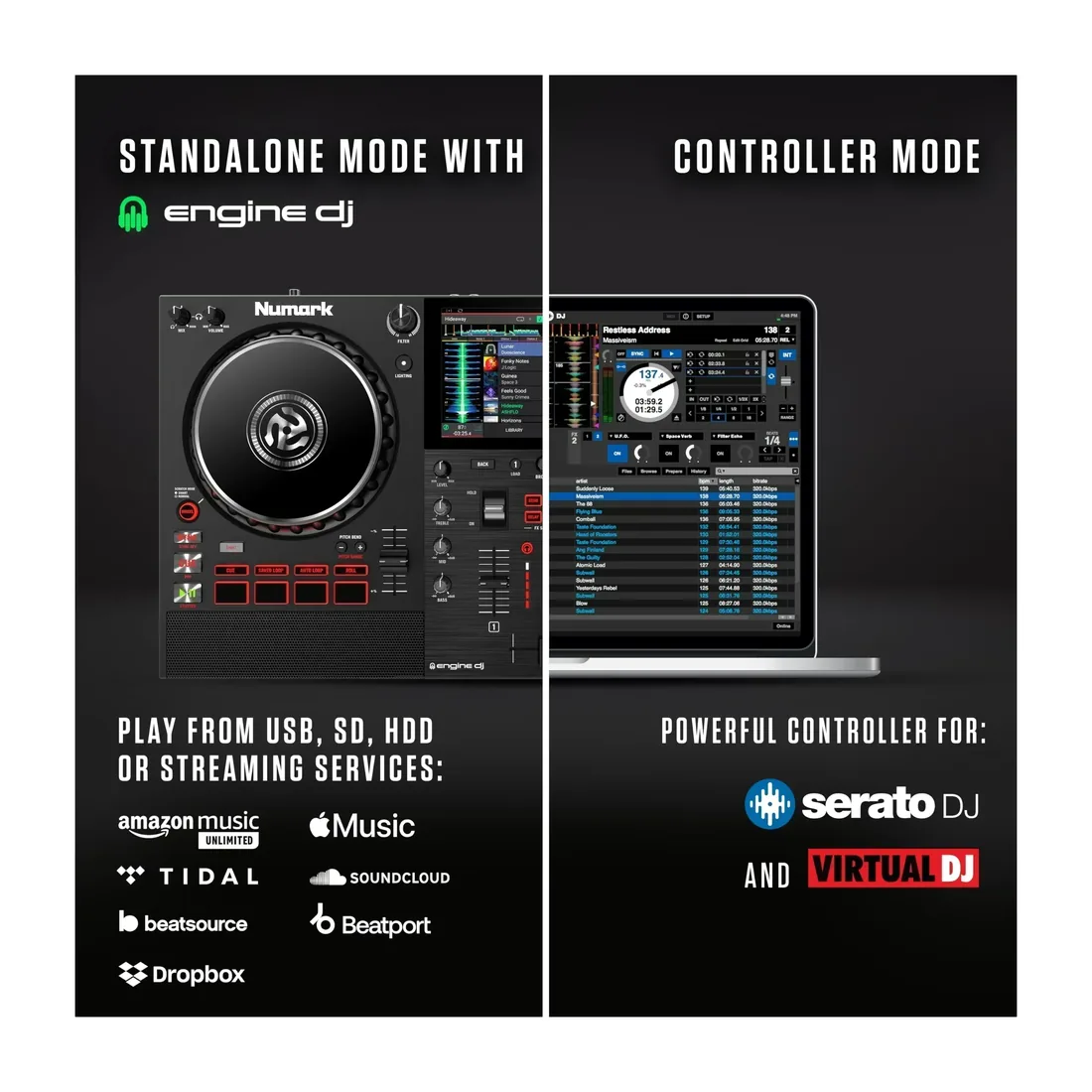 Numark Mixstream Pro+ 3
