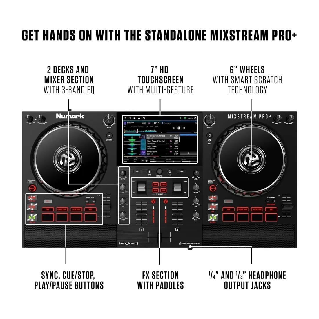 Numark Mixstream Pro+ 6