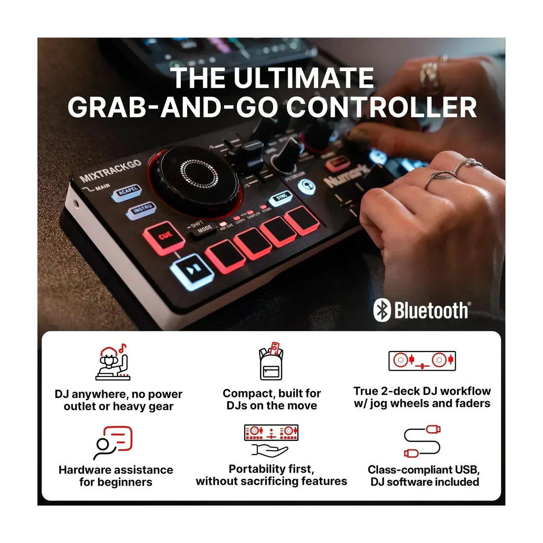 Numark MixTrack Go 2