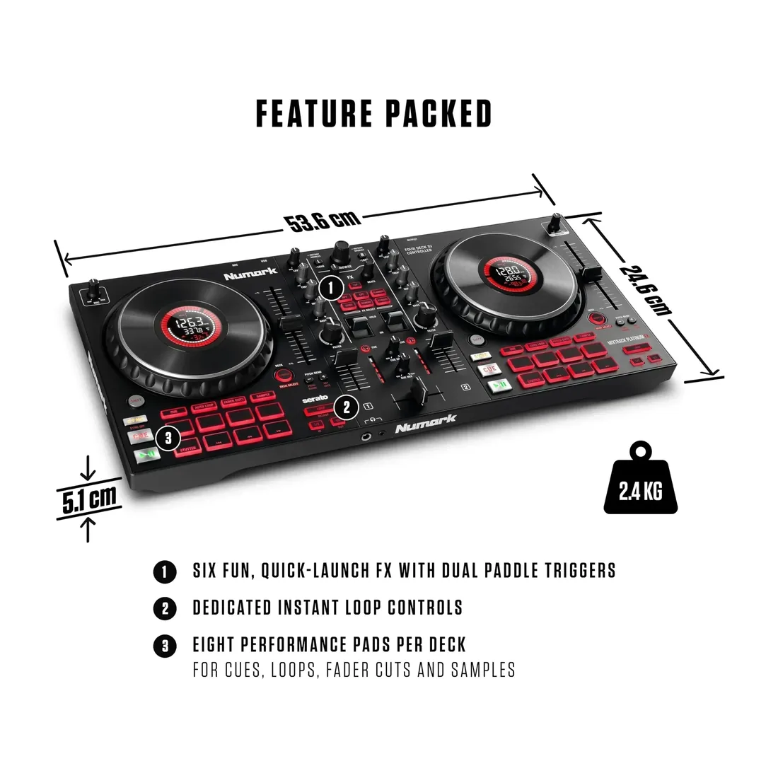 Numark Mixtrack Platinum FX 5