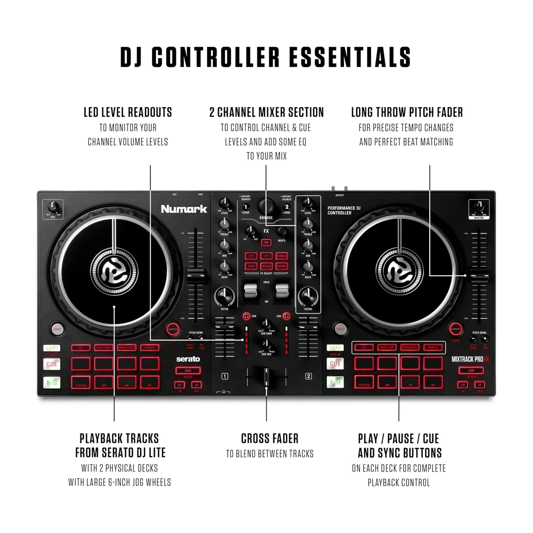 Numark Mixtrack Pro FX 3