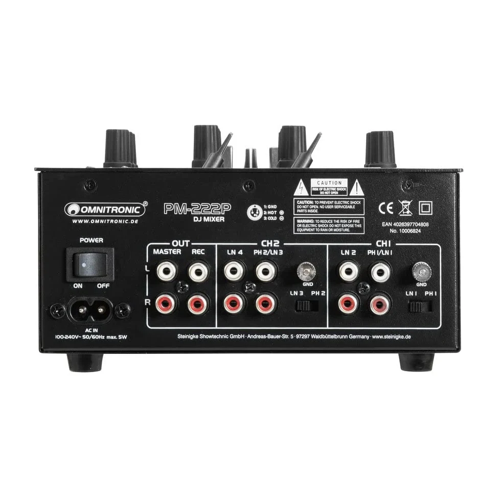Omnitronic PM-222P 4