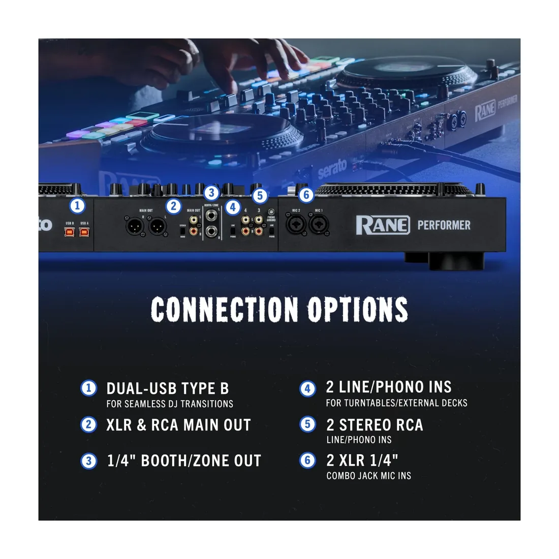 RANE PERFORMER 6